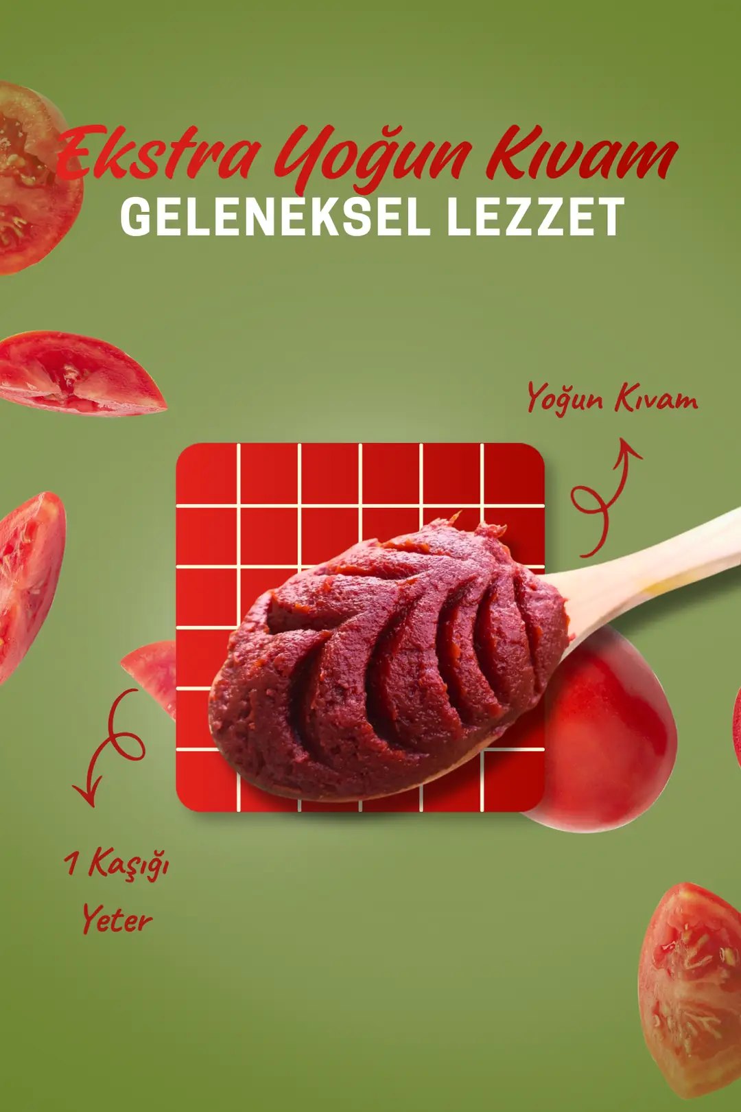 Hakiki Maraş Domates Salçası (1 Kg)