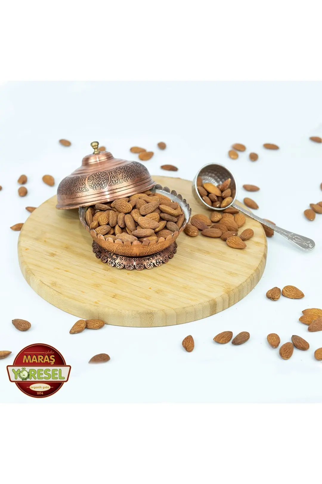 Kahramanmaraş Kavrulmuş Badem İçi - Doğal Ve Katkısız 250 Gr