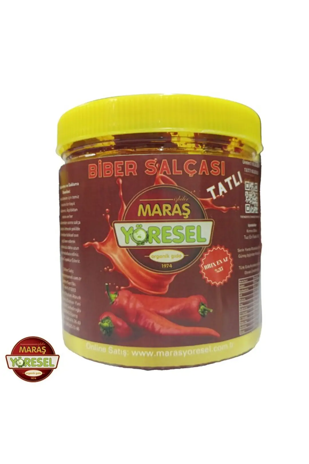Kahramanmaraş Tatlı Biber Salçası - Doğal Ve Katkısız 1 Kg